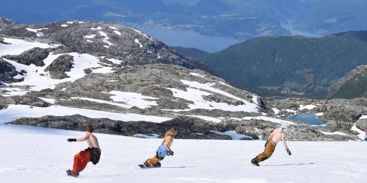 蒂瑟达尔Trolltunga View公寓 外观 照片