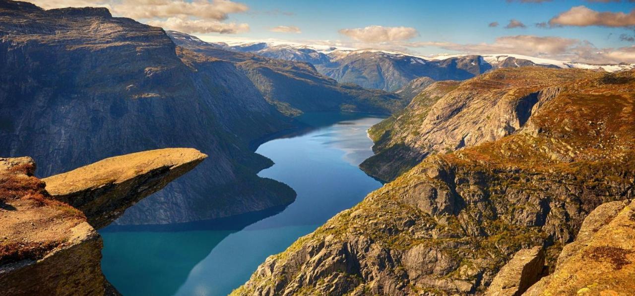 蒂瑟达尔Trolltunga View公寓 外观 照片